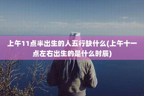 上午11点半出生的人五行缺什么(上午十一点左右出生的是什么时辰)