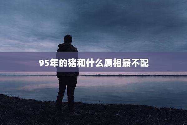 95年的猪和什么属相最不配