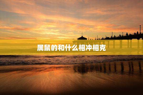 属鼠的和什么相冲相克