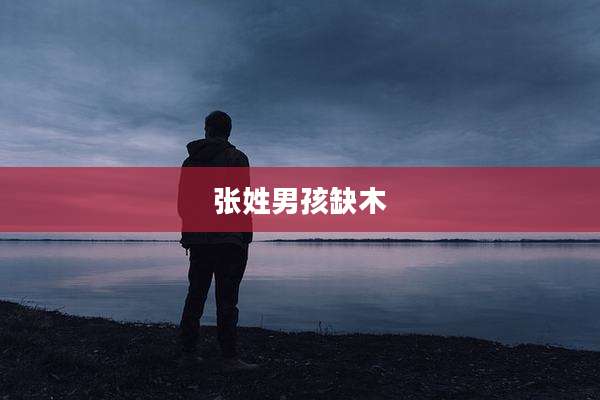 张姓男孩缺木