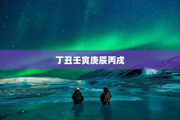 丁丑壬寅庚辰丙戌