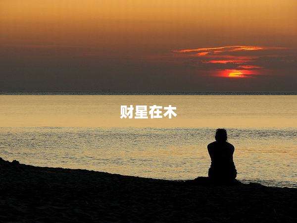 财星在木
