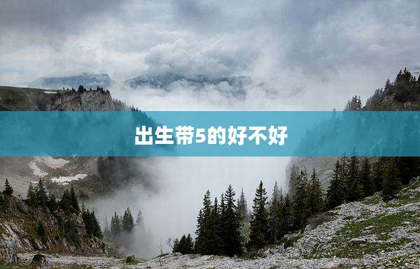 出生带5的好不好