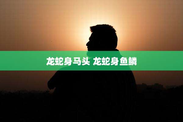 龙蛇身马头 龙蛇身鱼鳞