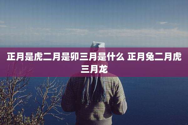 正月是虎二月是卯三月是什么 正月兔二月虎三月龙