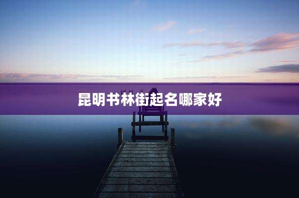昆明书林街起名哪家好