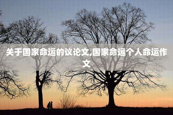 关于国家命运的议论文,国家命运个人命运作文