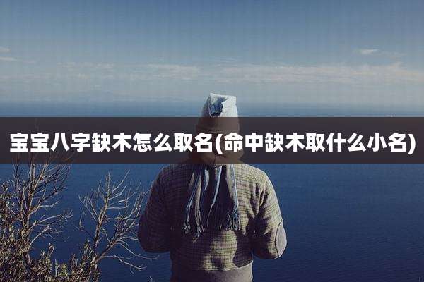 宝宝八字缺木怎么取名(命中缺木取什么小名)