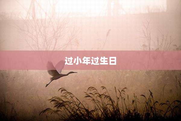过小年过生日