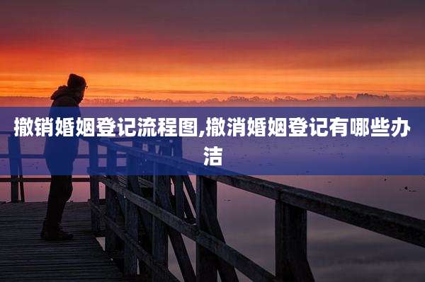 撤销婚姻登记流程图,撤消婚姻登记有哪些办洁