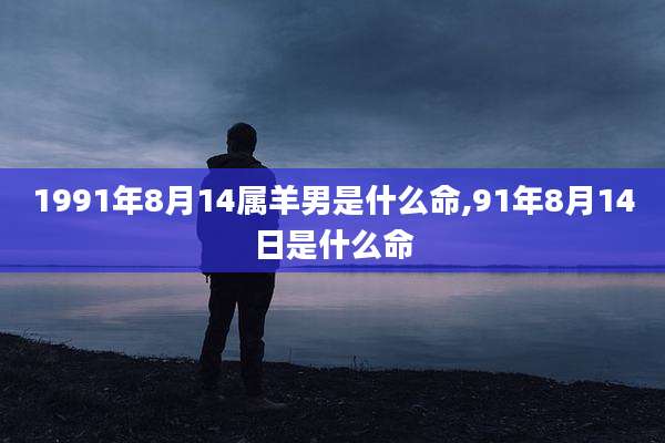 1991年8月14属羊男是什么命,91年8月14日是什么命