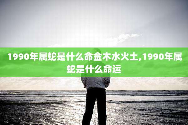 1990年属蛇是什么命金木水火土,1990年属蛇是什么命运