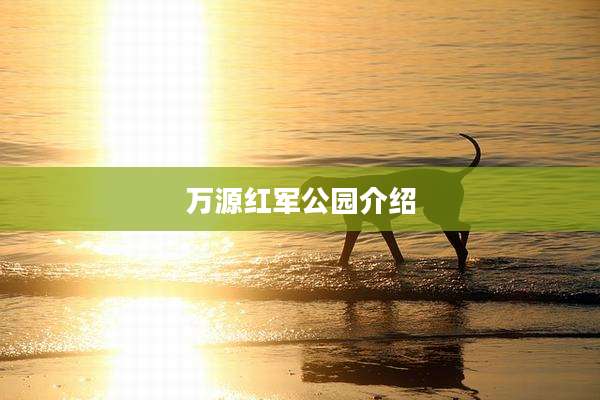 万源红军公园介绍