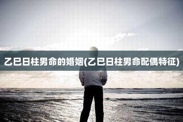 乙巳日柱男命的婚姻(乙巳日柱男命配偶特征)