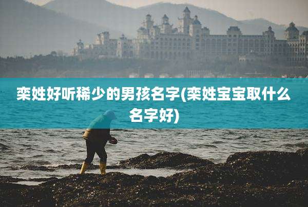 栾姓好听稀少的男孩名字(栾姓宝宝取什么名字好)