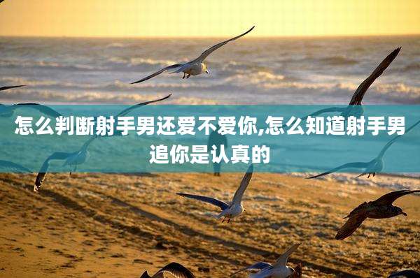 怎么判断射手男还爱不爱你,怎么知道射手男追你是认真的