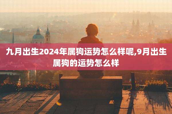 九月出生2024年属狗运势怎么样呢,9月出生属狗的运势怎么样