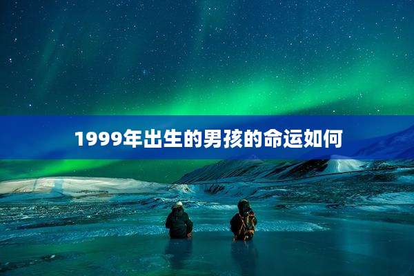 1999年出生的男孩的命运如何