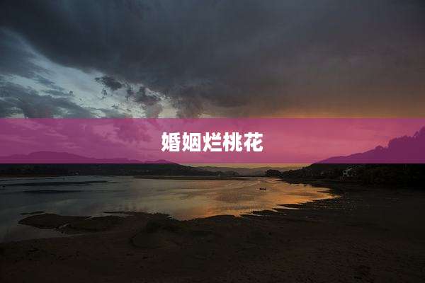 婚姻烂桃花