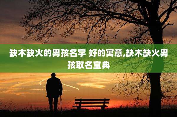 缺木缺火的男孩名字 好的寓意,缺木缺火男孩取名宝典