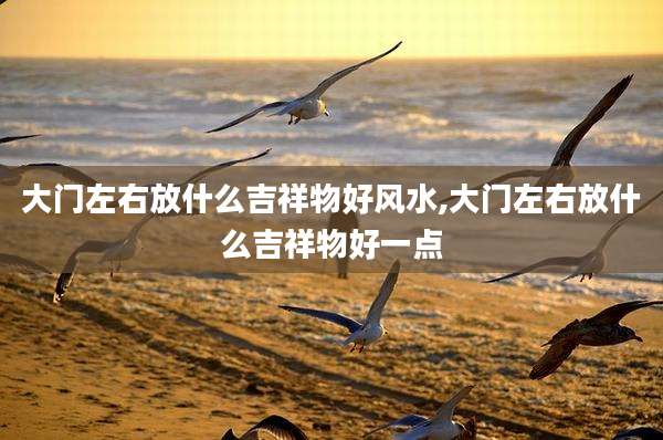 大门左右放什么吉祥物好风水,大门左右放什么吉祥物好一点