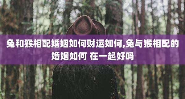 兔和猴相配婚姻如何财运如何,兔与猴相配的婚姻如何 在一起好吗