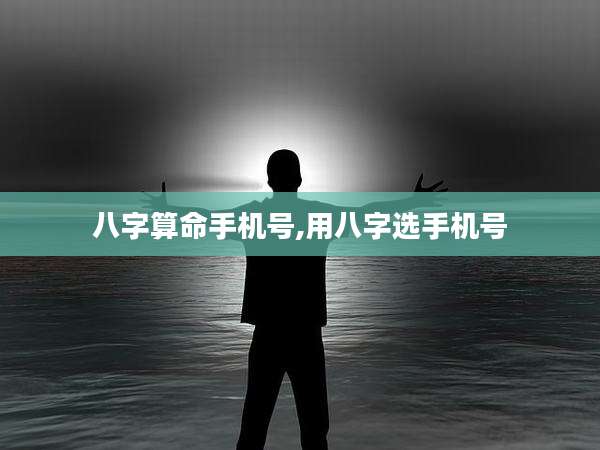 八字算命手机号,用八字选手机号