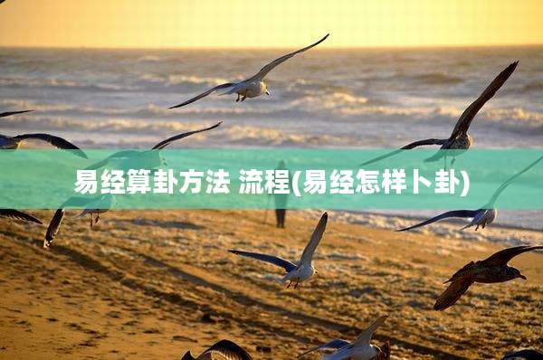 易经算卦方法 流程(易经怎样卜卦)