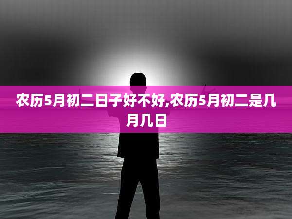 农历5月初二日子好不好,农历5月初二是几月几日