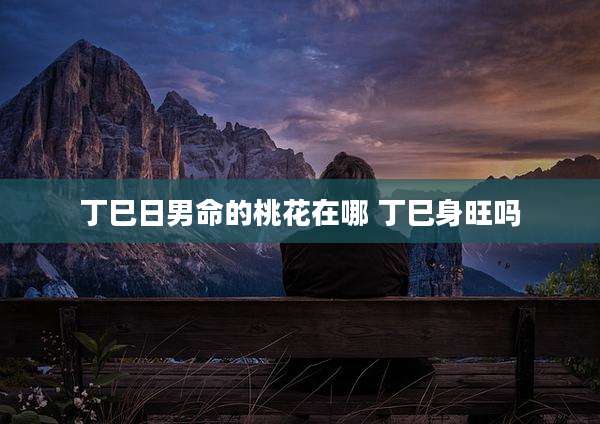 丁巳日男命的桃花在哪 丁巳身旺吗