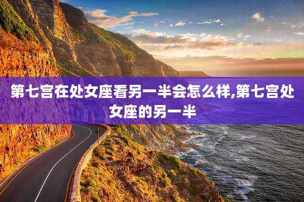 第七宫在处女座看另一半会怎么样,第七宫处女座的另一半