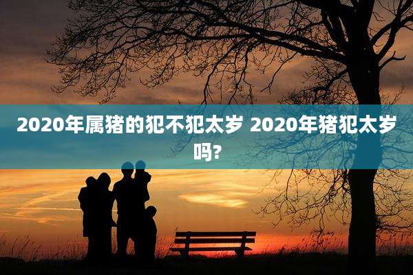 2020年属猪的犯不犯太岁 2020年猪犯太岁吗?