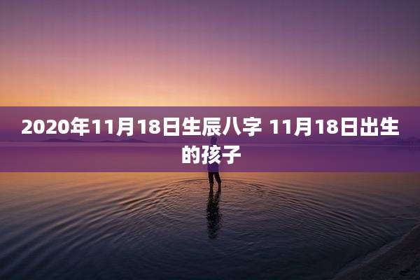 2020年11月18日生辰八字 11月18日出生的孩子