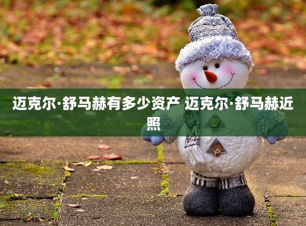 迈克尔·舒马赫有多少资产 迈克尔·舒马赫近照