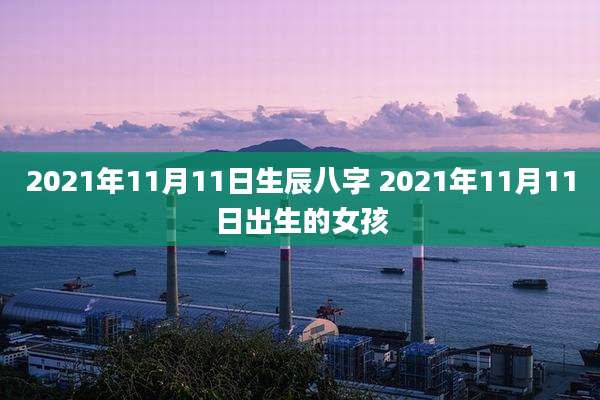 2021年11月11日生辰八字 2021年11月11日出生的女孩