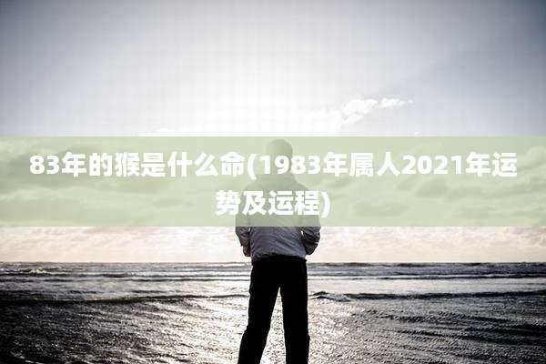 83年的猴是什么命(1983年属人2021年运势及运程)