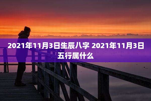 2021年11月3日生辰八字 2021年11月3日五行属什么