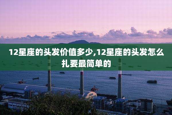 12星座的头发价值多少,12星座的头发怎么扎要最简单的