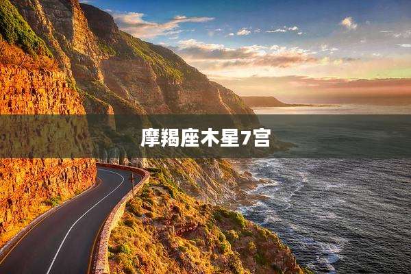 摩羯座木星7宫