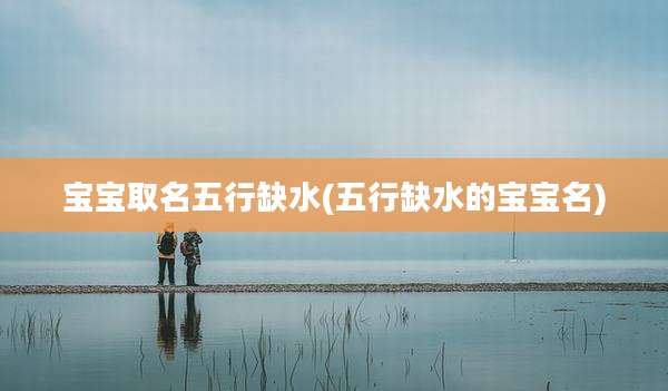 宝宝取名五行缺水(五行缺水的宝宝名)
