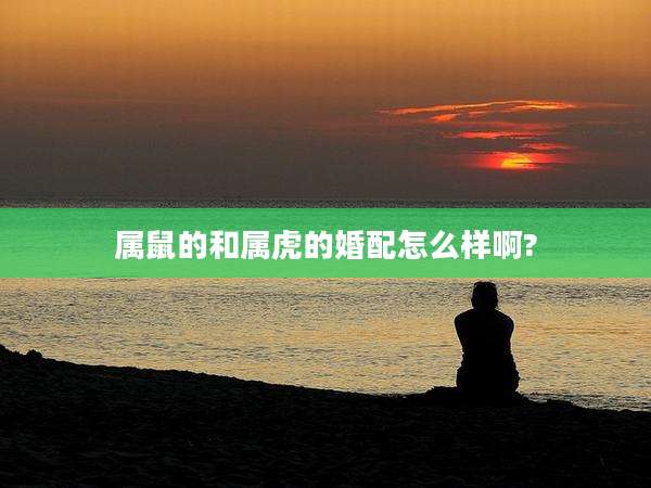 属鼠的和属虎的婚配怎么样啊?