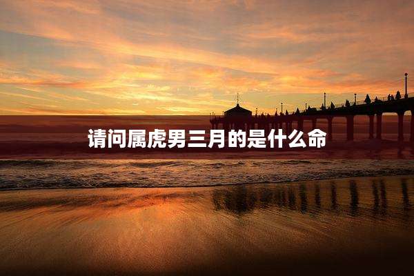 请问属虎男三月的是什么命
