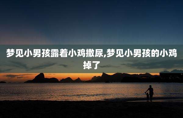 梦见小男孩露着小鸡撒尿,梦见小男孩的小鸡掉了