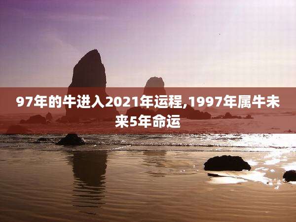 97年的牛进入2021年运程,1997年属牛未来5年命运