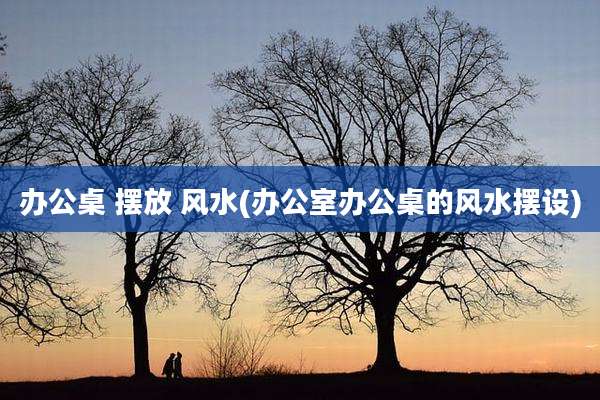 办公桌 摆放 风水(办公室办公桌的风水摆设)