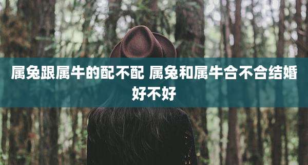 属兔跟属牛的配不配 属兔和属牛合不合结婚好不好