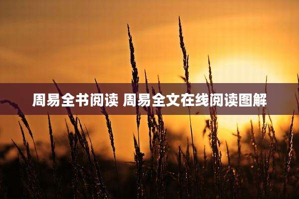 周易全书阅读 周易全文在线阅读图解