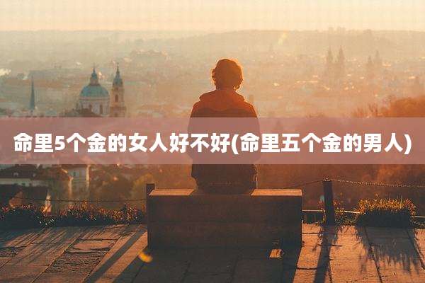 命里5个金的女人好不好(命里五个金的男人)