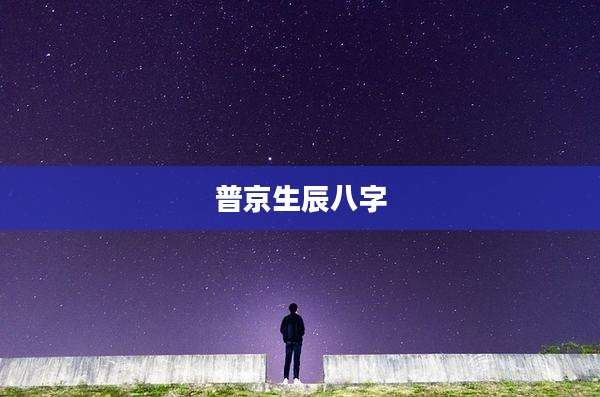 普京生辰八字