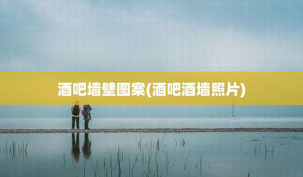 酒吧墙壁图案(酒吧酒墙照片)